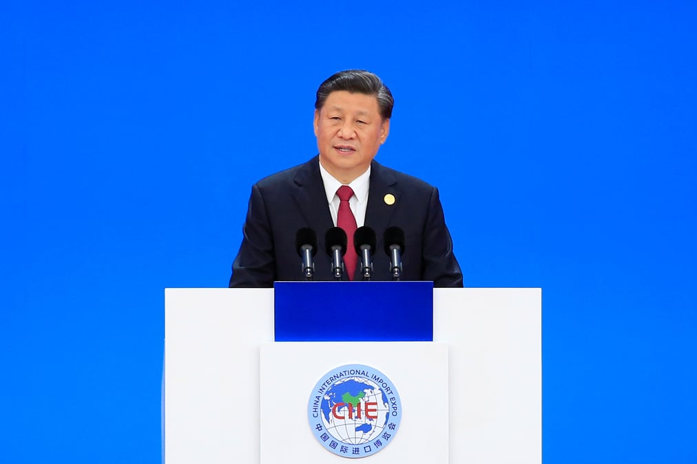 Xi jinping promet de poursuivre l'ouverture du marche chinois