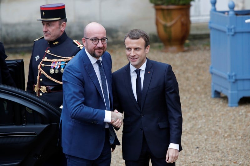 Demi-finale: la france a eu de la chance, dit michel a macron