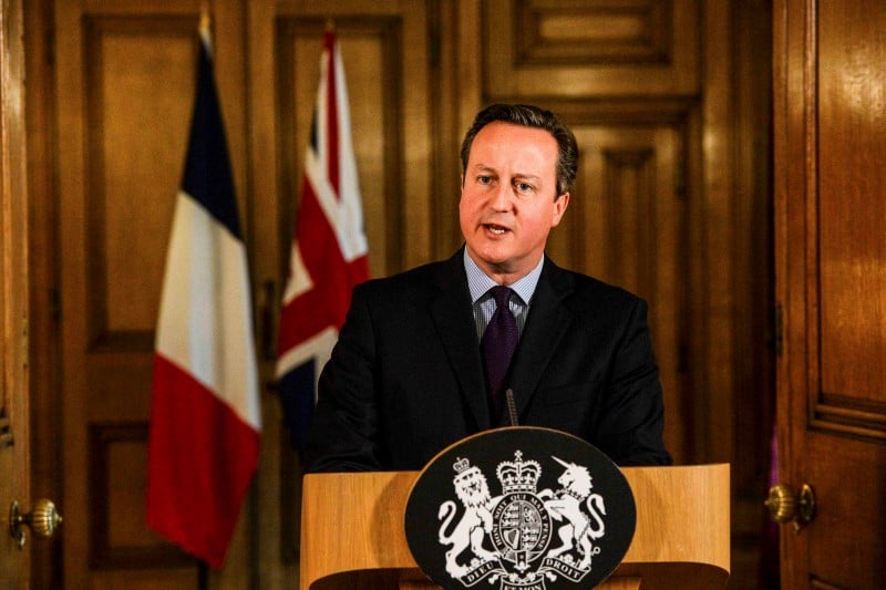Pour la syrie, cameron dit pouvoir se passer du soutien de l'onu