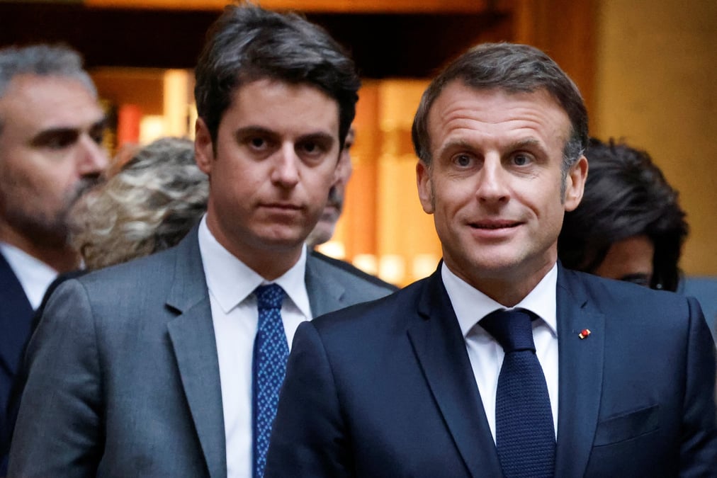 Le president francais macron assiste a un hommage national a maryse conde a paris