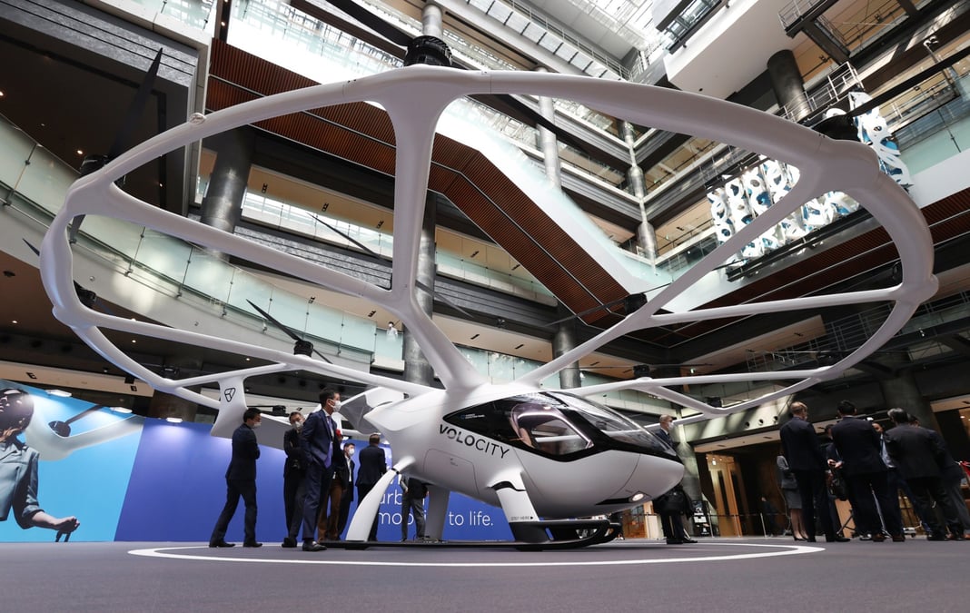 Le Volocity présenté en mars 2023 au Japon.