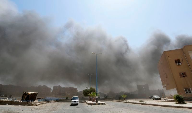 L'armée syrienne bombarde l'Etat islamique à Rakka