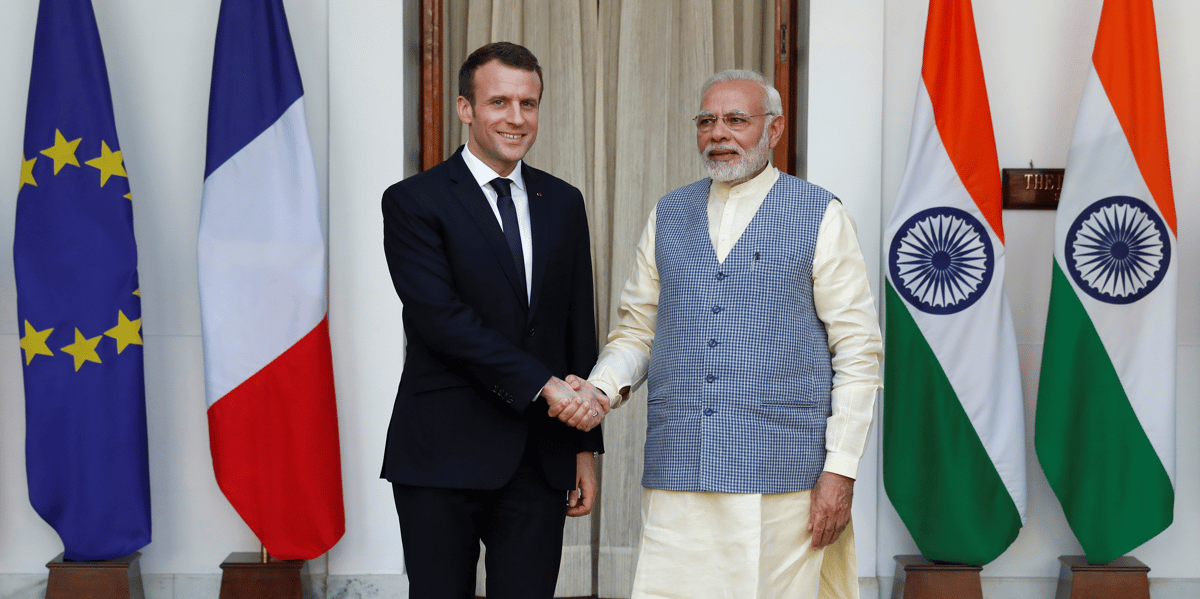 Macron ouvre une "nouvelle ere" du partenariat avec l'inde