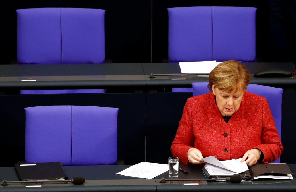 Merkel: "nous n'avons aucune intention de changer l'accord sur le brexit"