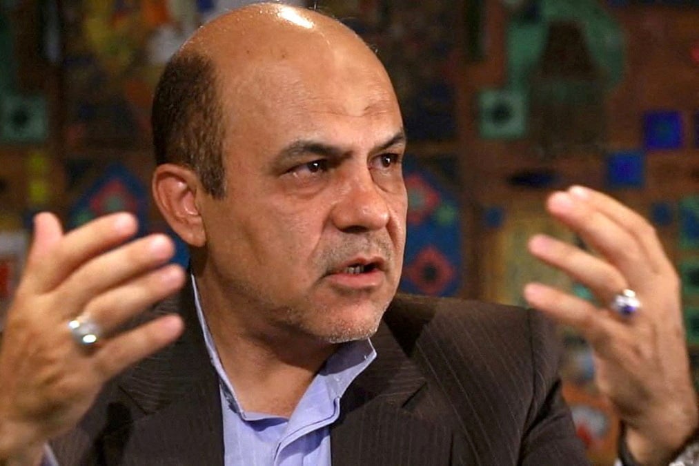 Photo d'archives d'alireza akbari, ancien vice-ministre iranien de la defense, lors d'une interview avec khabaronline a teheran
