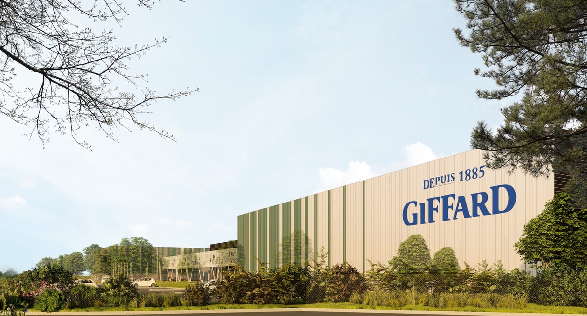 Celsius Energy déploie sa solution de géoénergie pour chauffer et rafraîchir le nouveau site de production du liquoriste Giffard, près d'Angers (Maine-et-Loire).