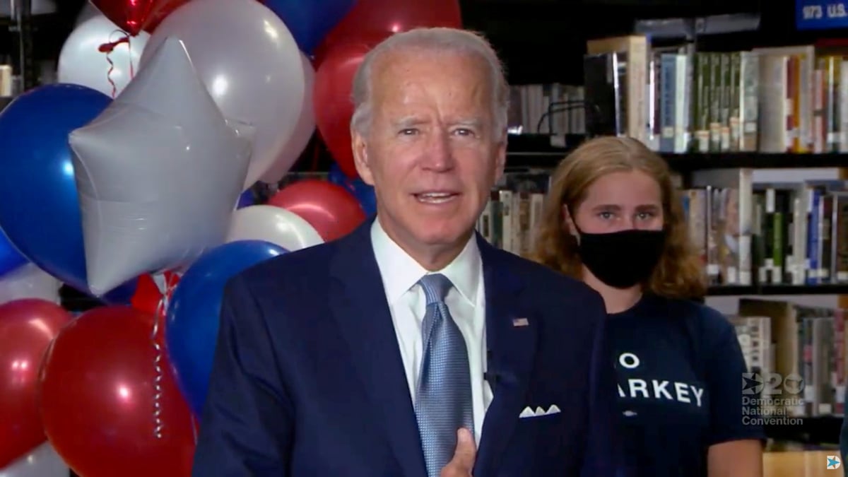 Usa: biden formellement designe candidat democrate pour la presidentielle