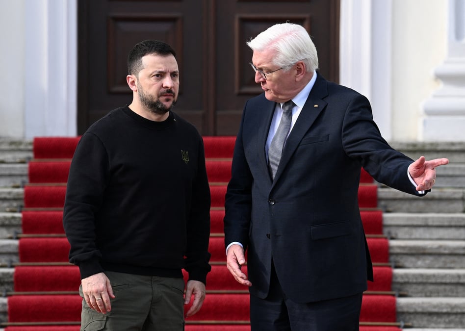 Steinmeier rencontre zelensky a berlin