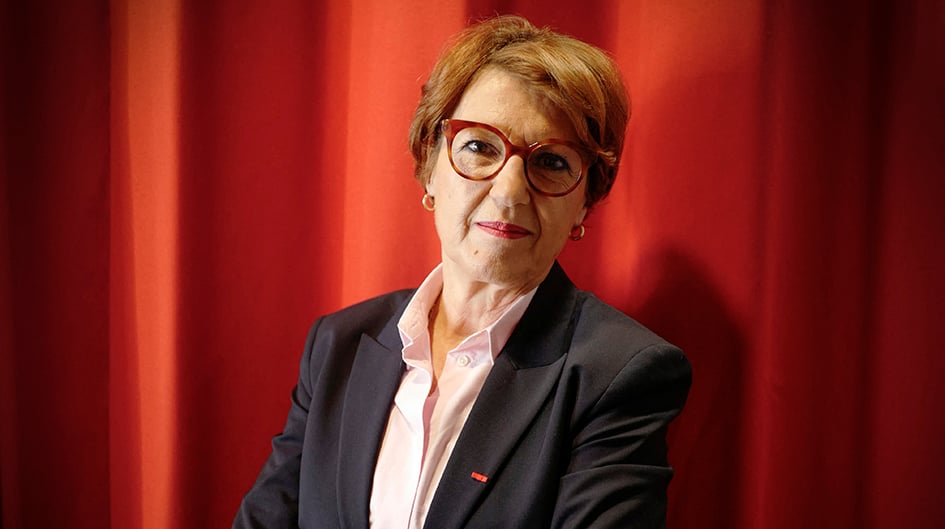 La ministre affirme qu'il faut produire plus en France, y compris pour manger mieux.