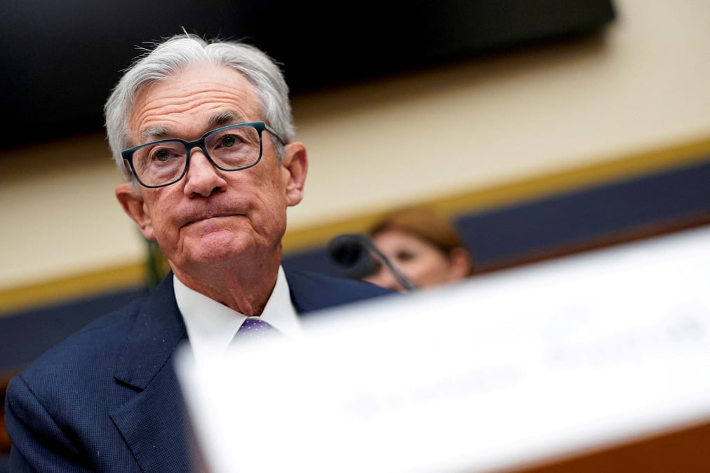 Le président de la Réserve fédérale, Jerome Powell, lors d'une audition devant la Chambre des représentants à Washington.
