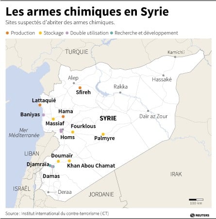 Le calendrier de destruction de l'arsenal chimique syrien menacé
