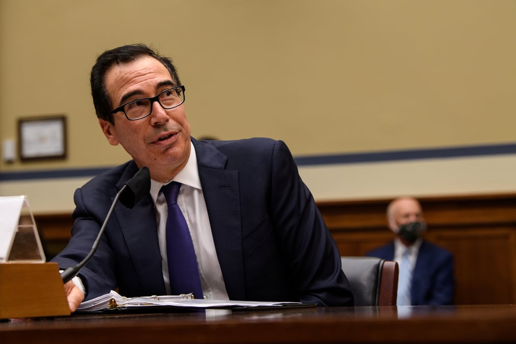 Usa: vers un accord sur le financement federal jusqu'a decembre, selon mnuchin