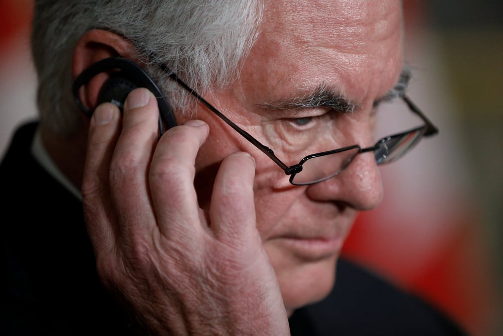 Coree du nord: tillerson et lavrov d'accord pour poursuivre sur la voie diplomatique