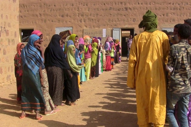 Mali Kidal populations école