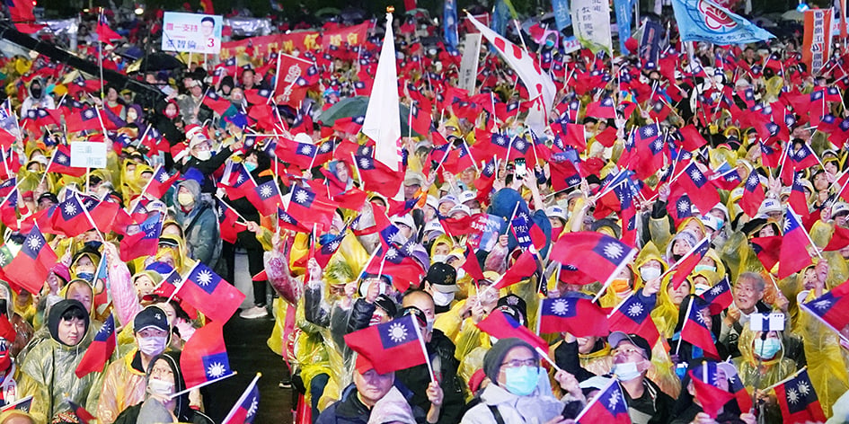 Manifestation en Chine.