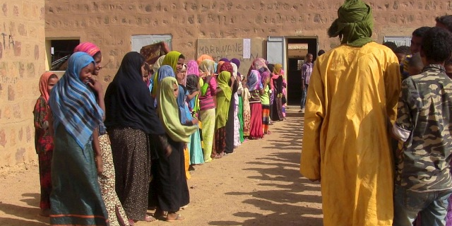 Mali Kidal populations école