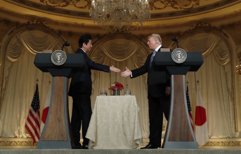Shinzo abe veut des garanties de trump avant le sommet avec kim