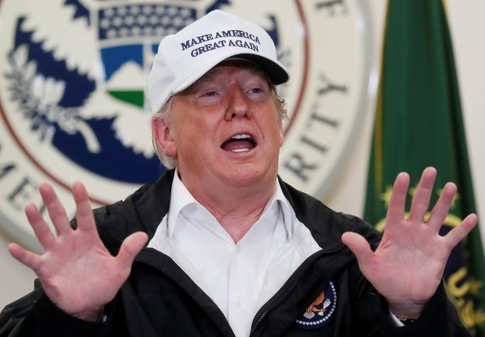Trump ne veut pas decreter l'etat d'urgence tout de suite