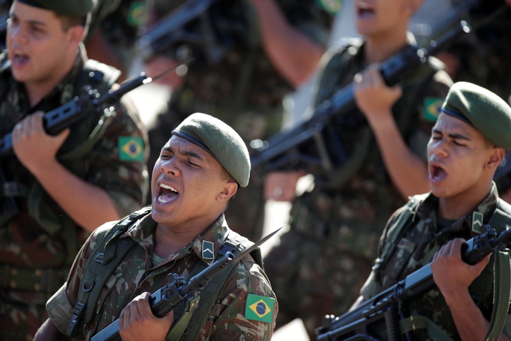 L'armee bresilienne commemore en prive le coup d'etat de 1964