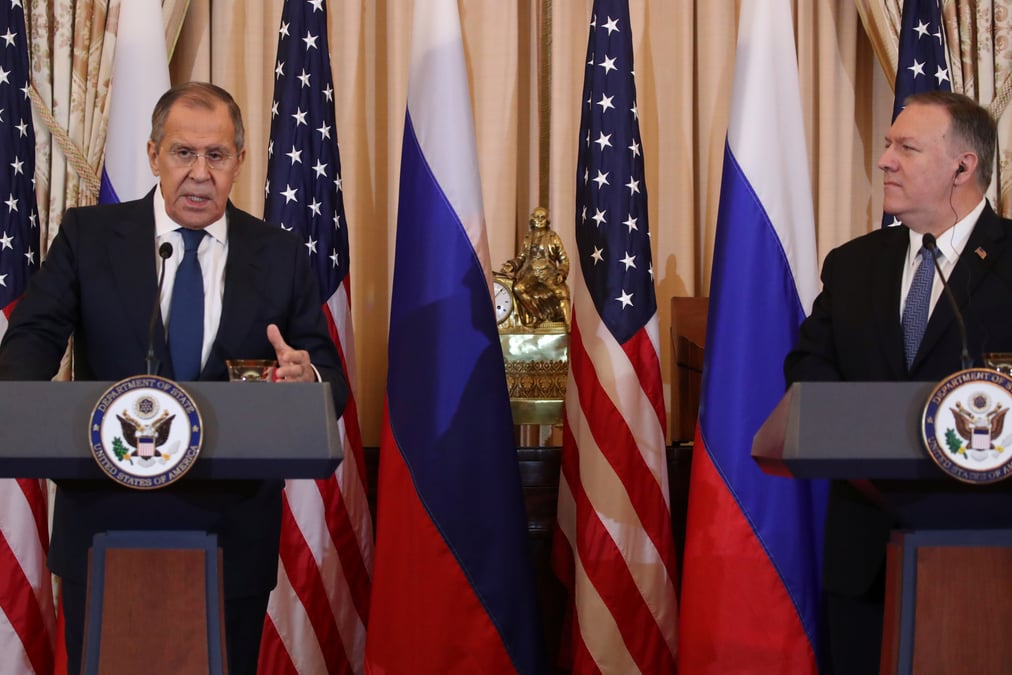 Entretien pompeo: lavrov sur l'afghanistan, dit le departement d'etat us