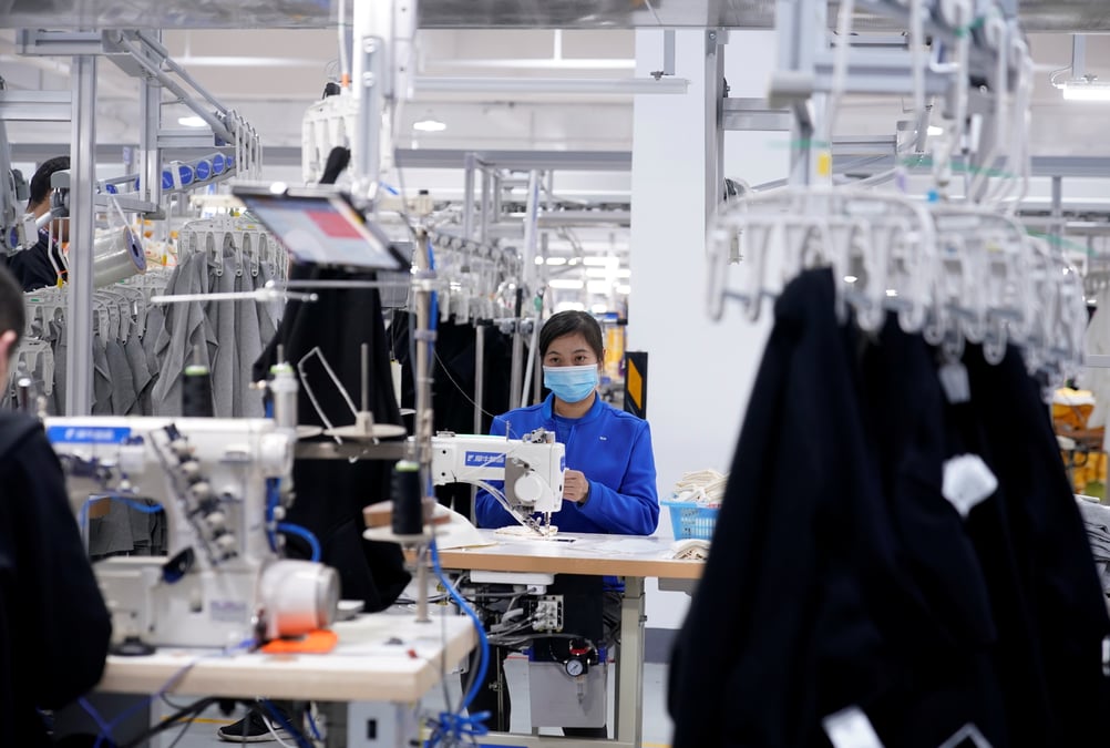 Chine: l'activite des services a progresse plus vite en mars