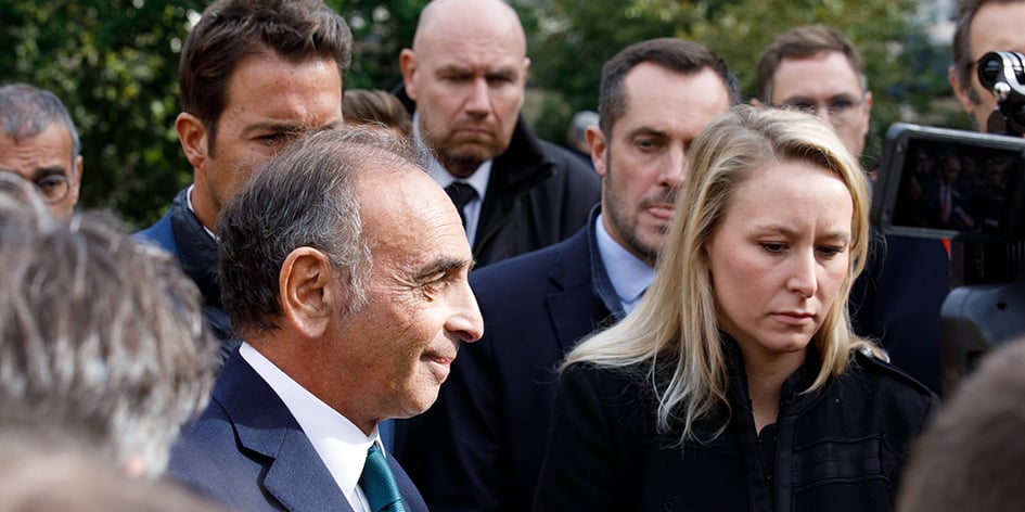 Éric Zemmour et Marion Maréchal
