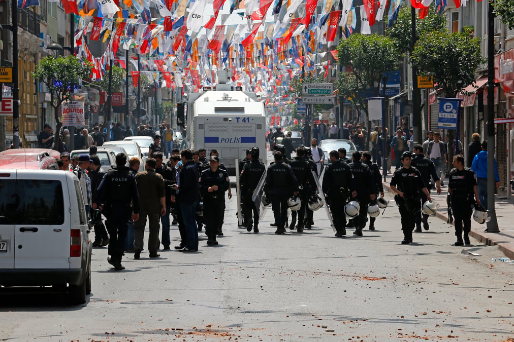 Securite renforcee a istanbul a l'occasion du 1er-mai