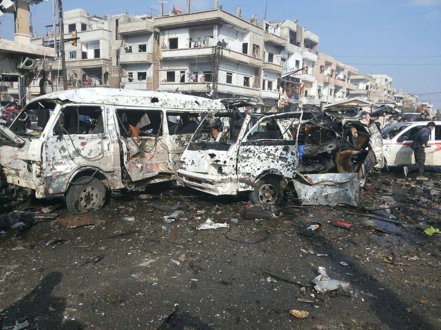 Double explosion a homs, au moins 46 morts