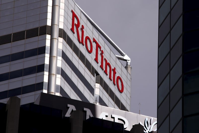 Le benefice de rio tinto au plus depuis 12 ans