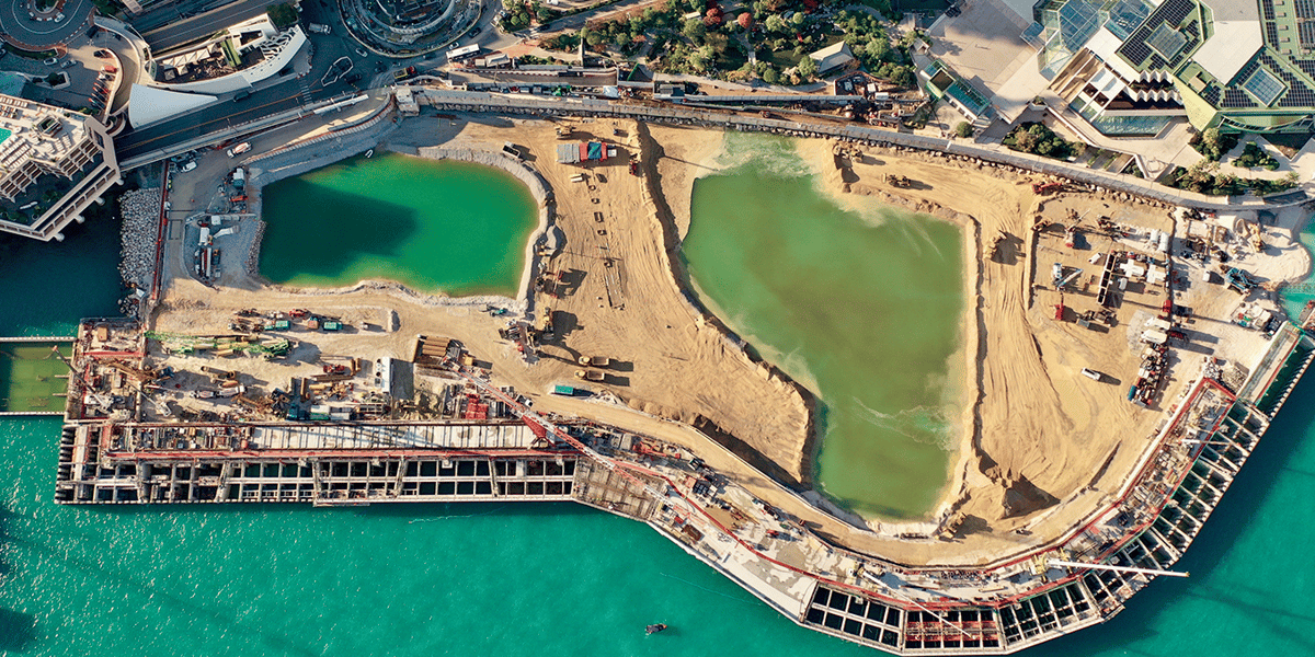 La construction du nouveau quartier monégasque, dont la livraison est prévue en 2025, comporte de nombreux défis techniques.