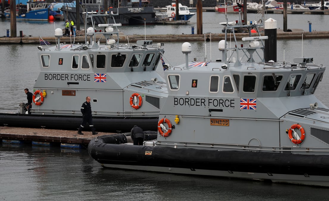 Une quinzaine de migrants secourus au large du kent, selon sky news