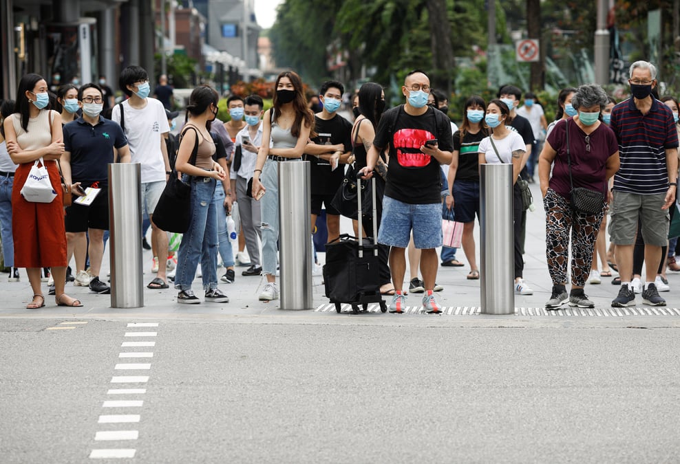 Singapour: contraction de l'economie de plus de 40% au deuxieme trimestre
