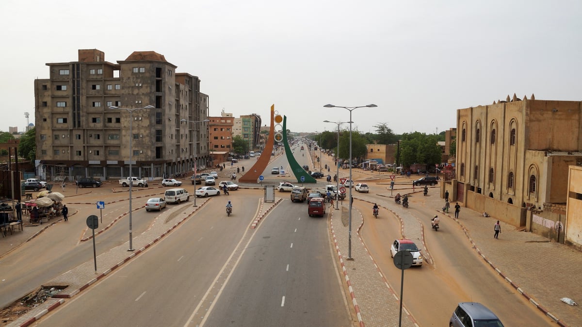 Une vue generale de niamey