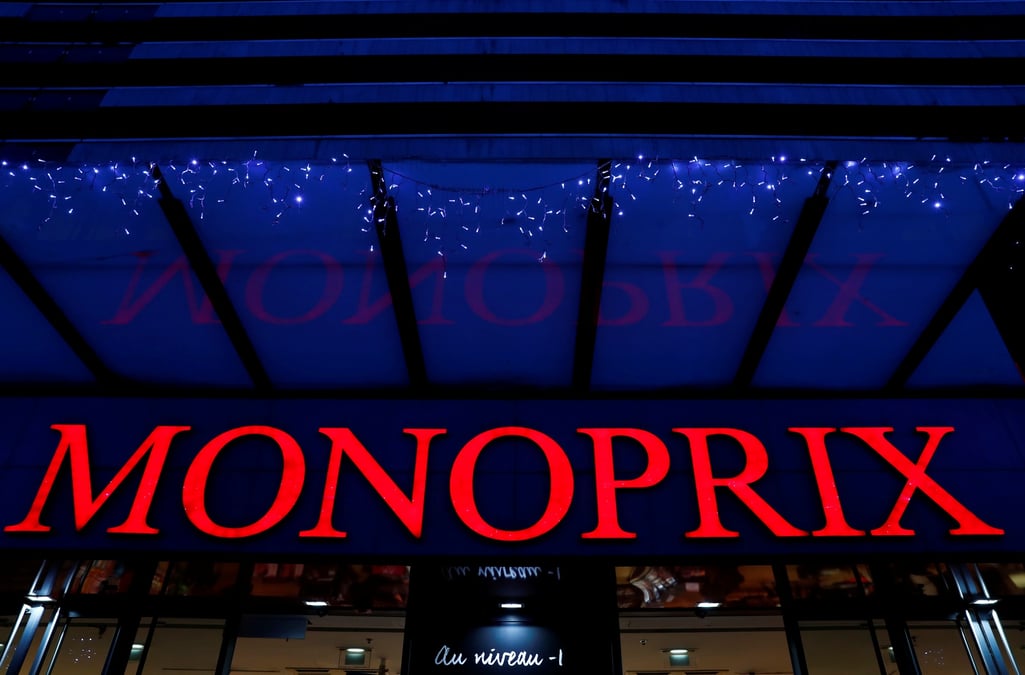 Le logo monoprix a paris