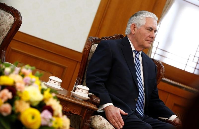 Pyongyang est venu a bout de la patience des etats-unis, dit tillerson