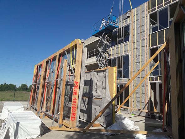 Le 1er chantier de rénovation énergétique des bâtiments avec le concept MIREIO a démarré début juillet à Castelnau-le-Lez, sur la zone Mermoz.