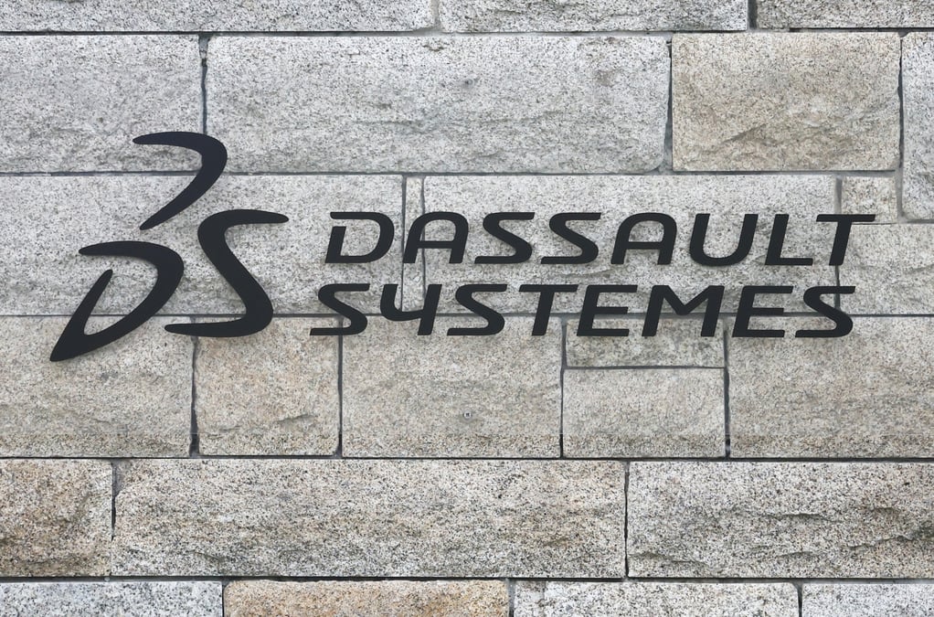 Le logo dassault systemes