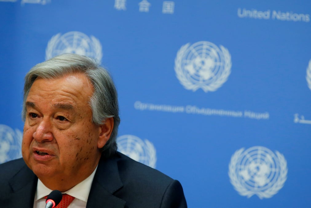 Le secretaire general de l'onu critique le referendum kurde