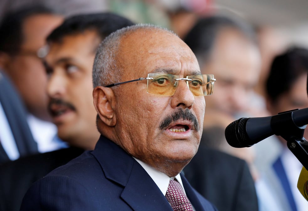 L'ex-president yemenite ali abdallah saleh tend la main aux saoudiens