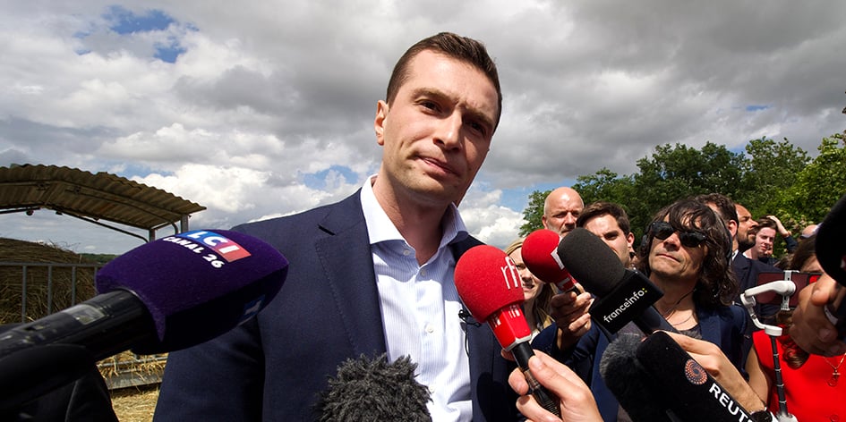 Seul un Français sur deux s'inquiète de l'arrivée de Jordan Bardella à Matignon.