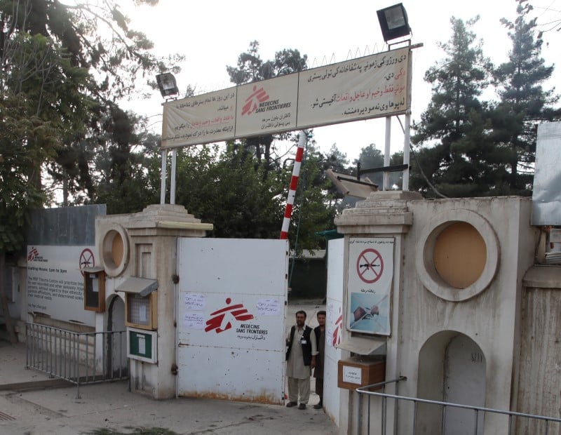 Un hopital de msf en afghanistan bombarde