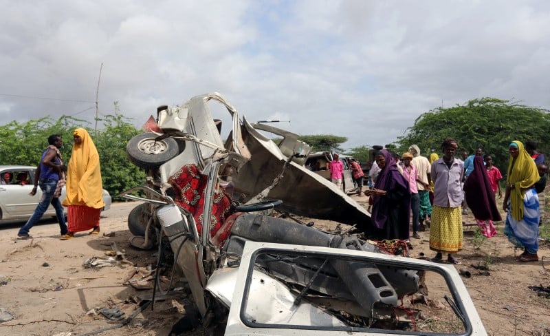 Bombe sur une route en somalie, 18 morts
