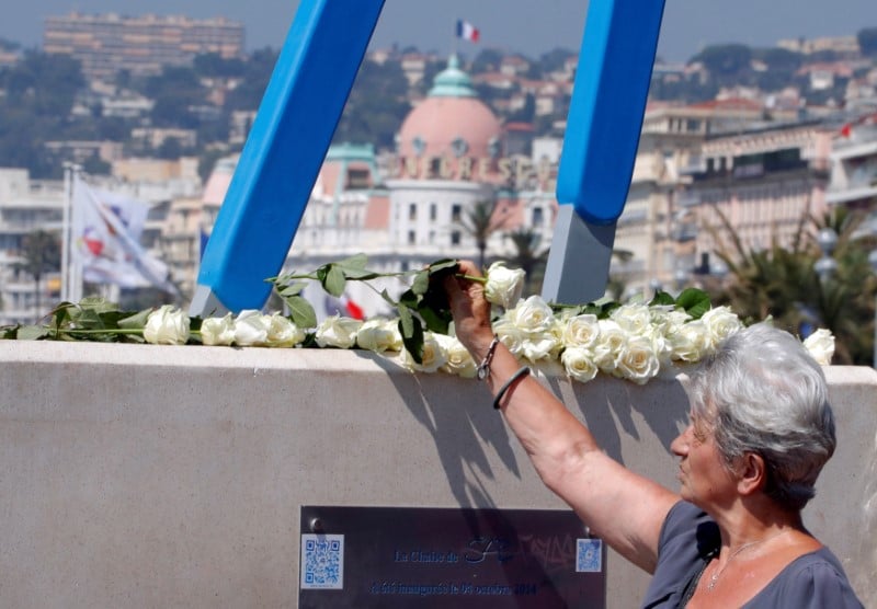 Nice honore la memoire des victimes de l’attentat du 14-juillet