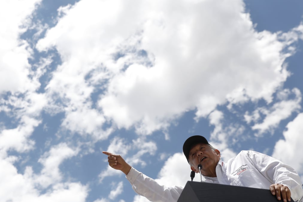 Mexique: lopez obrador a la rencontre des dirigeants d'entreprise
