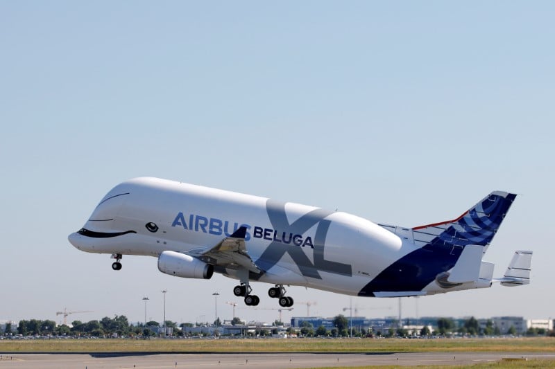 Fret: le belugaxl d'airbus effectue son premier vol