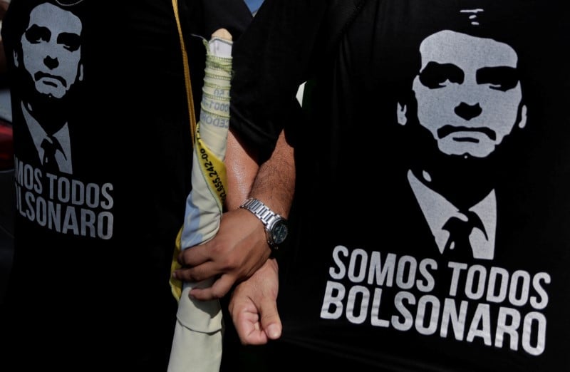 Bresil: bolsonaro toujours en tete des intentions de vote