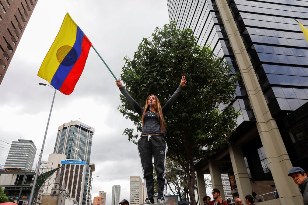 Nouvelle greve generale en colombie