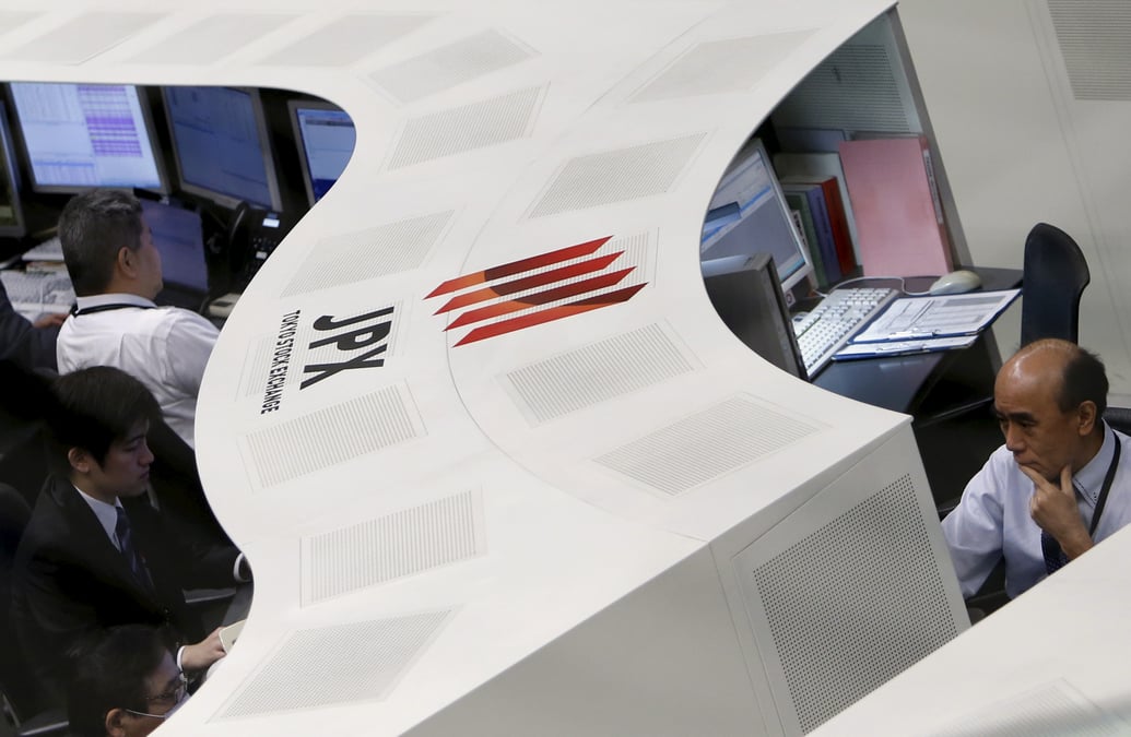La bourse de tokyo finit en baisse de 0,14%