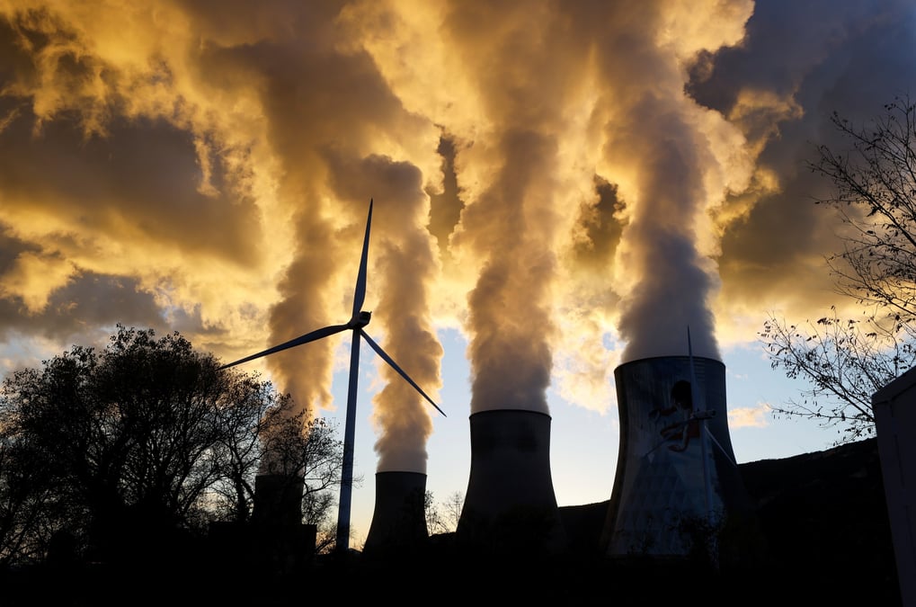 Photo d'archives de la centrale nucleaire d'edf a cruas