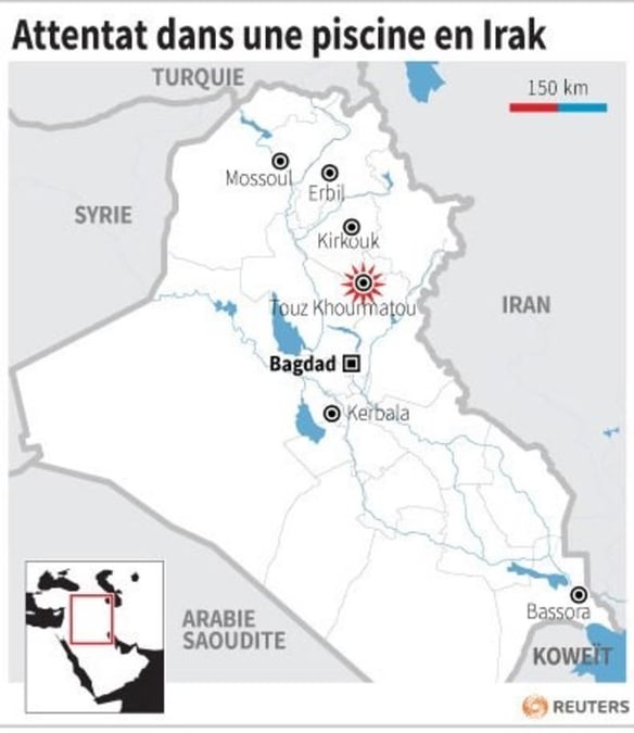 Attentat dans une piscine en irak